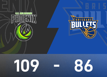 รายงานการต่อสู้ของ NBL: โซบีทำ 29 แต้ม เมลเบิร์น ฟีนิกซ์ ตะวันออกเฉียงใต้ เอาชนะ บริสเบน บุลเล็ตส์ 109-86